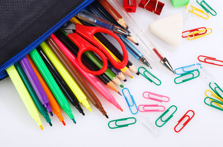 桌上的学校用品 文具用品的重要性与合理使用
